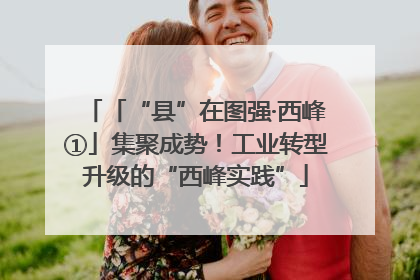 「“县”在图强·西峰①」集聚成势！工业转型升级的“西峰实践”