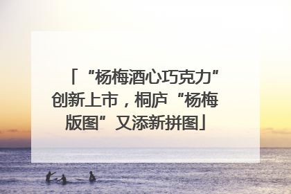 “杨梅酒心巧克力”创新上市，桐庐“杨梅版图”又添新拼图