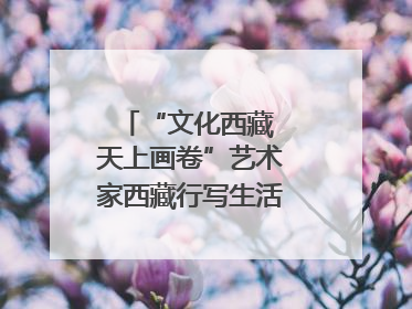“文化西藏 天上画卷”艺术家西藏行写生活动在拉萨启动