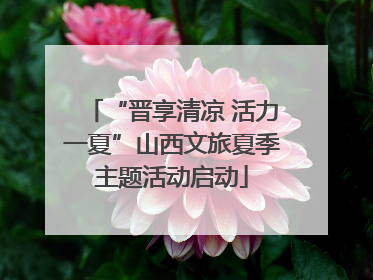“晋享清凉 活力一夏”山西文旅夏季主题活动启动