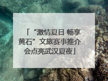 “激情夏日 畅享黄石”文旅赛事推介会点亮武汉夏夜
