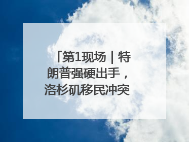 第1现场｜特朗普强硬出手，洛杉矶移民冲突如何破局