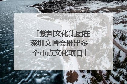 紫荆文化集团在深圳文博会推出多个重点文化项目