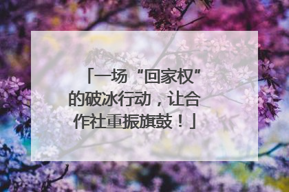 一场“回家权”的破冰行动，让合作社重振旗鼓！