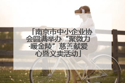 南京市中小企业协会圆满举办“聚微力·暖金陵”慈善献爱心暨义卖活动