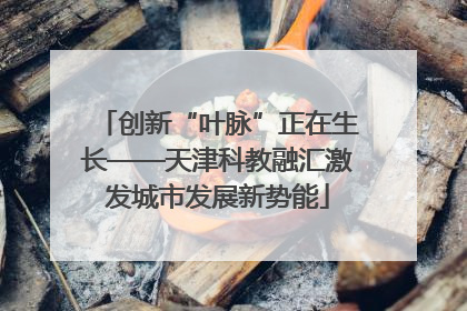 创新“叶脉”正在生长——天津科教融汇激发城市发展新势能