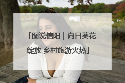 图说信阳｜向日葵花绽放 乡村旅游火热
