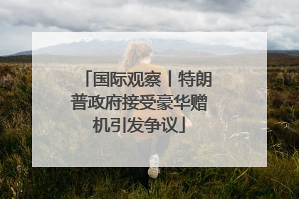 国际观察丨特朗普政府接受豪华赠机引发争议