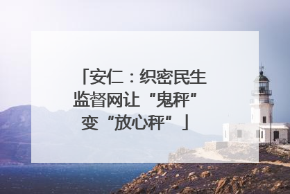 安仁：织密民生监督网让“鬼秤”变“放心秤”