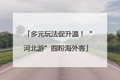 多元玩法促升温！“河北游”圈粉海外客