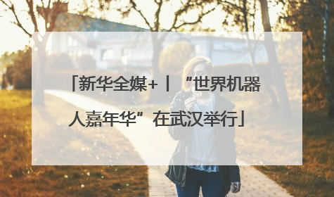 新华全媒+丨“世界机器人嘉年华”在武汉举行