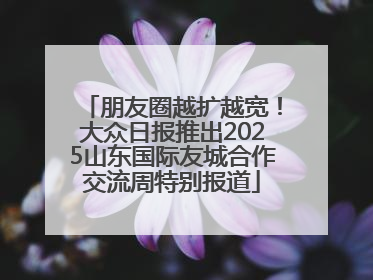 朋友圈越扩越宽！大众日报推出2025山东国际友城合作交流周特别报道