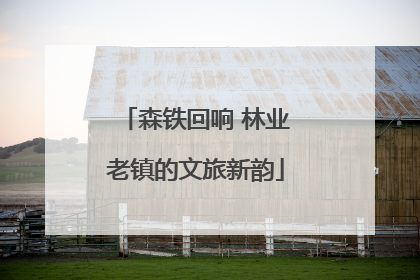森铁回响 林业老镇的文旅新韵