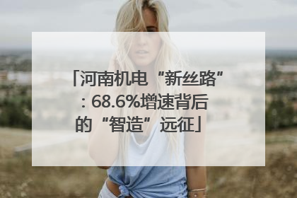 河南机电“新丝路”：68.6%增速背后的“智造”远征