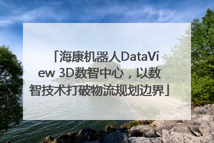 海康机器人DataView 3D数智中心，以数智技术打破物流规划边界