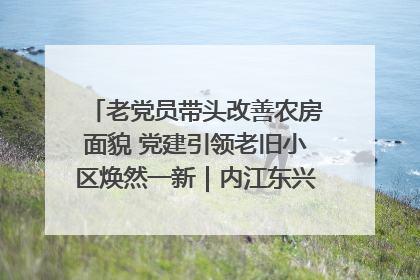 老党员带头改善农房面貌 党建引领老旧小区焕然一新｜内江东兴“红”在哪？④