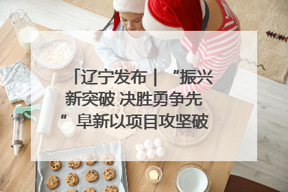 辽宁发布｜“振兴新突破 决胜勇争先”阜新以项目攻坚破解发展瓶颈 经济发展实现良好开局