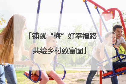 铺就“梅”好幸福路 共绘乡村致富图