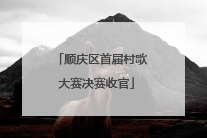 顺庆区首届村歌大赛决赛收官