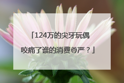 124万的尖牙玩偶 咬痛了谁的消费尊严？
